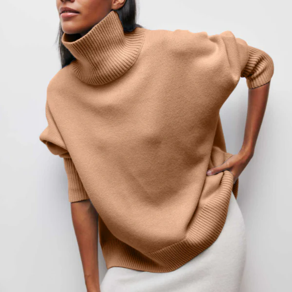 Gebreide Damestrui met Col – Oversized Design