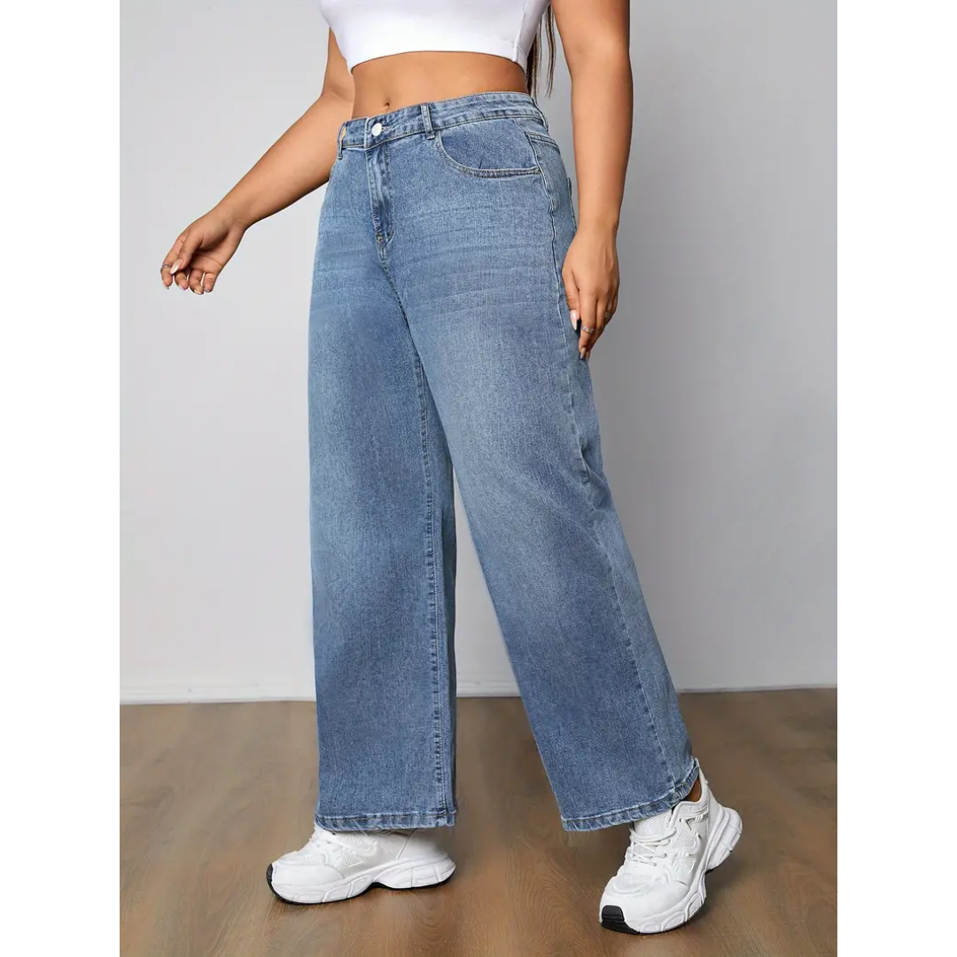 Lies - Rechte jeansbroek