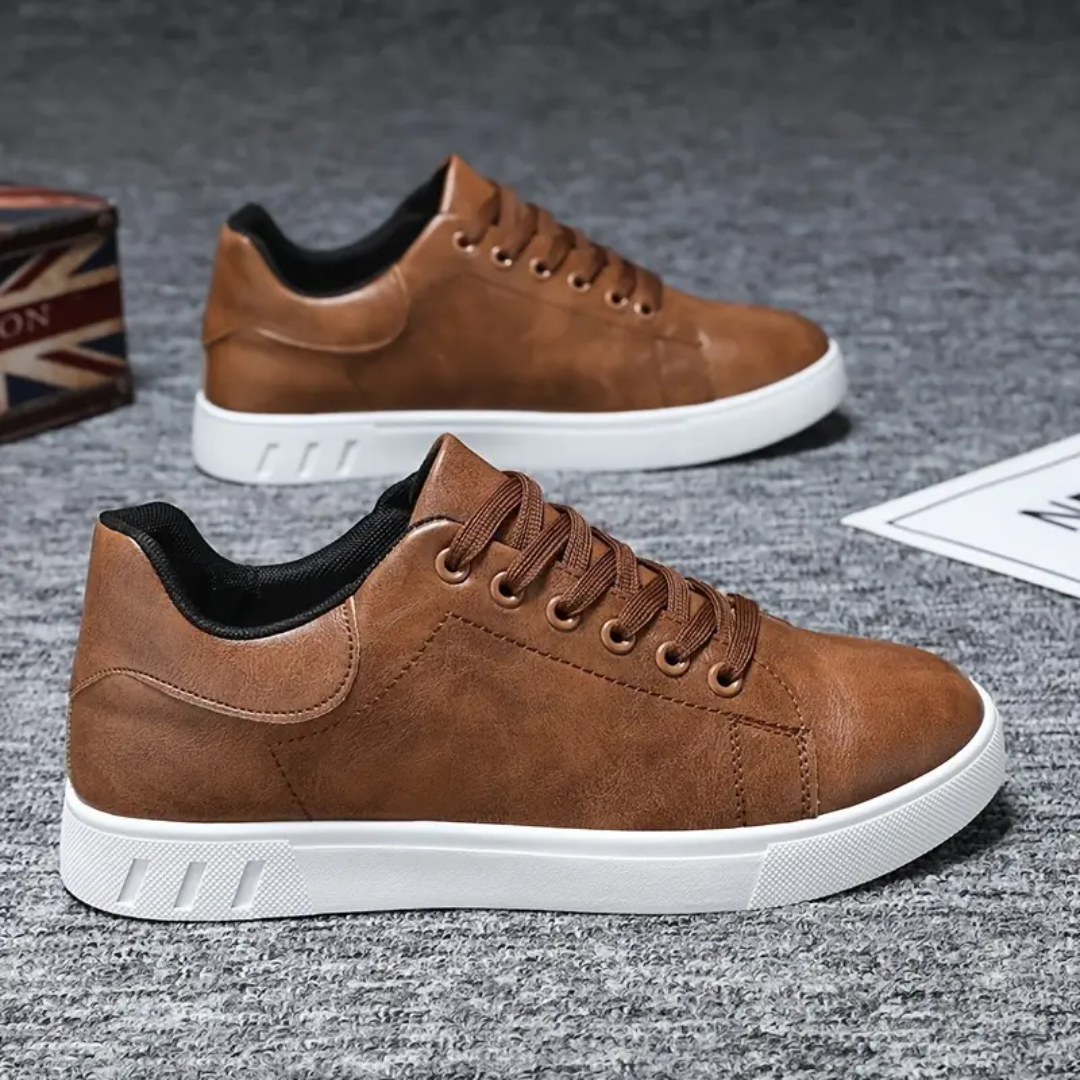 Randy - Herensneakers van nepleer