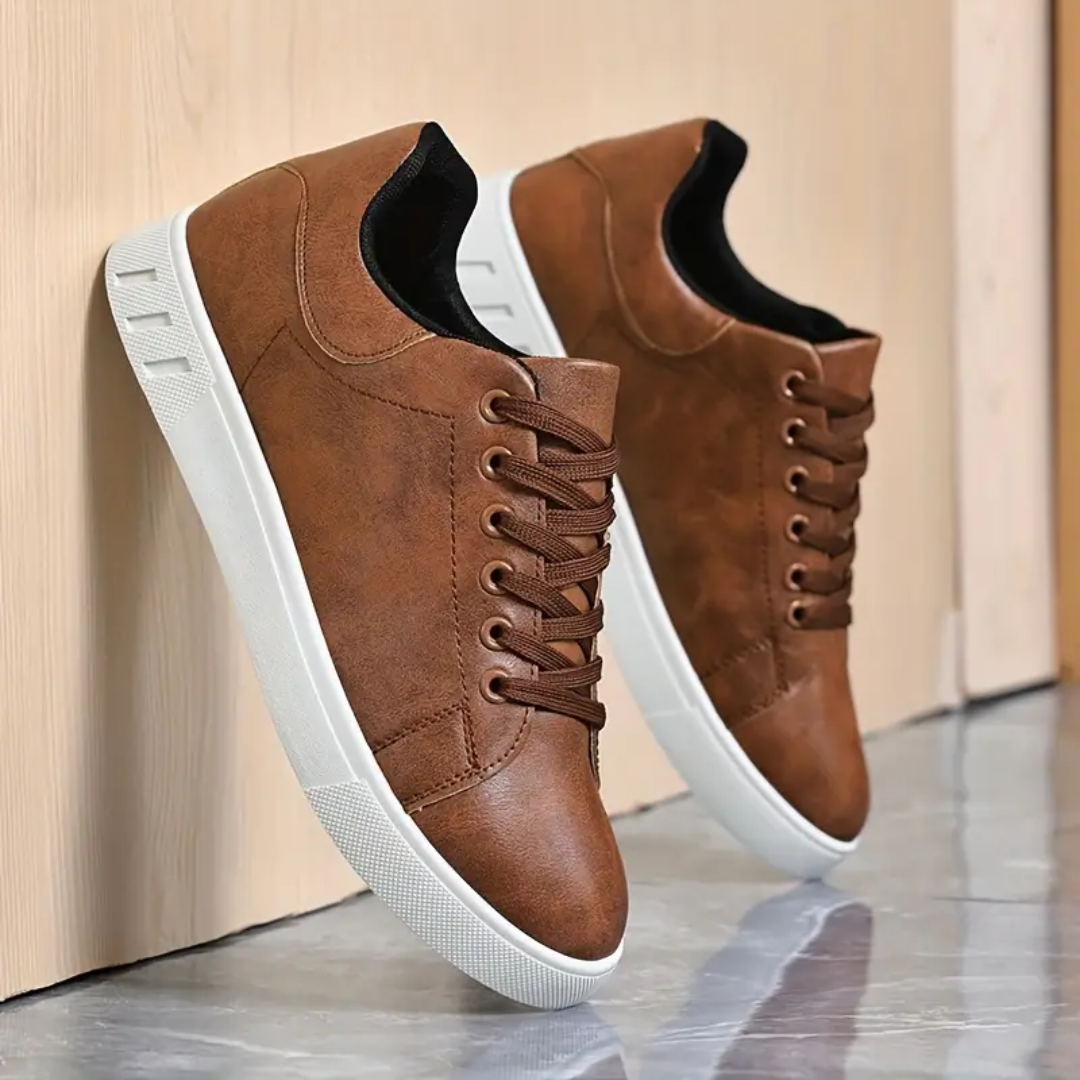 Randy - Herensneakers van nepleer