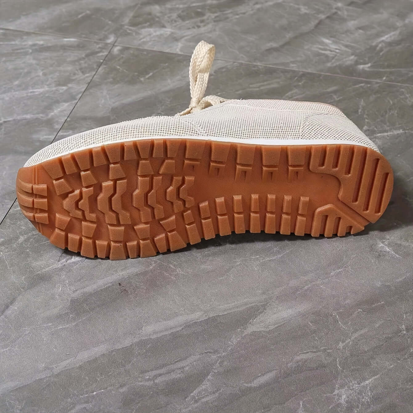 Wilhelmine - Vrouwen Beige Sneakers