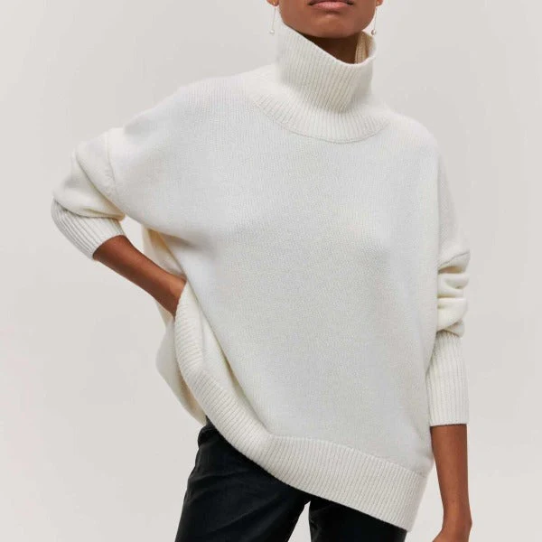 Gebreide Damestrui met Col – Oversized Design