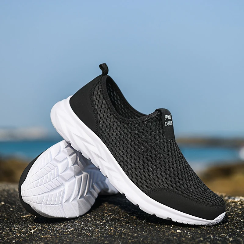 Unisex Sneakers - Ademend Mesh - Instapmodel - Lichtgewicht Zool