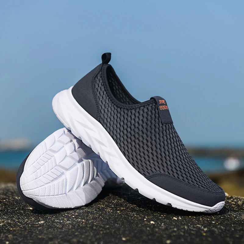 Unisex Sneakers - Ademend Mesh - Instapmodel - Lichtgewicht Zool