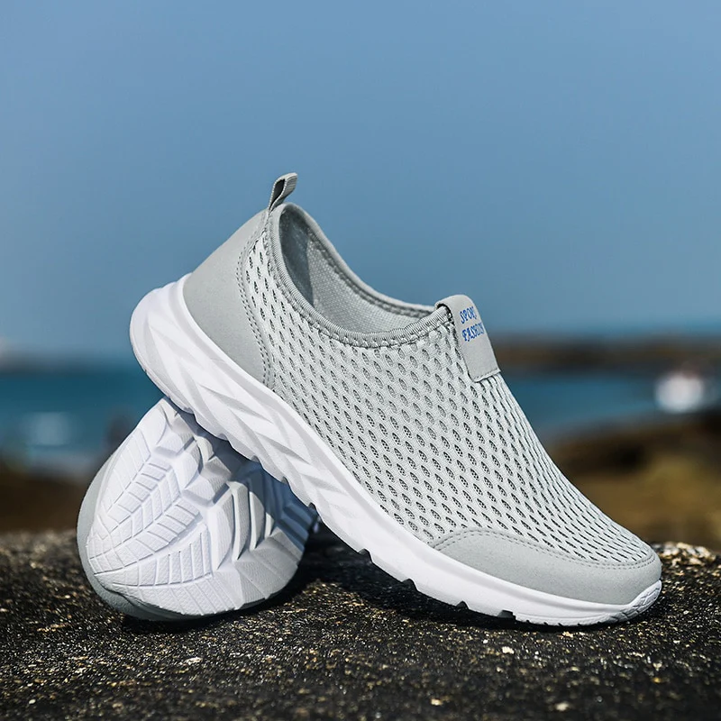 Unisex Sneakers - Ademend Mesh - Instapmodel - Lichtgewicht Zool