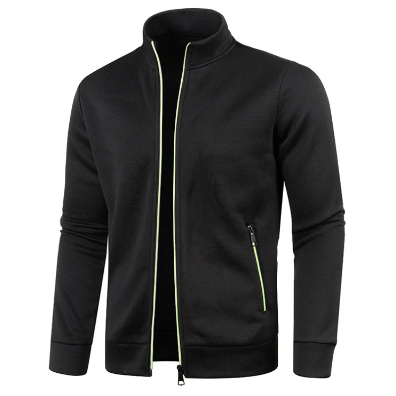 Heren Trainingsvest - Ritssluiting - Opstaande Kraag - Lichtgewicht - Sportief Design