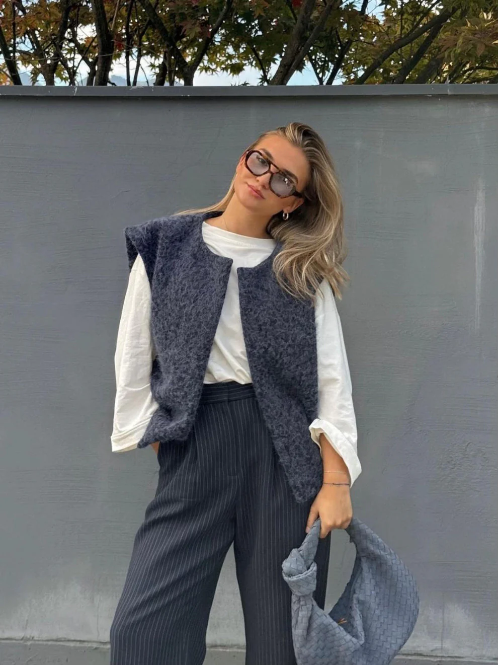 Gebreide mouwloze gilet – Warme laag met een nonchalante look