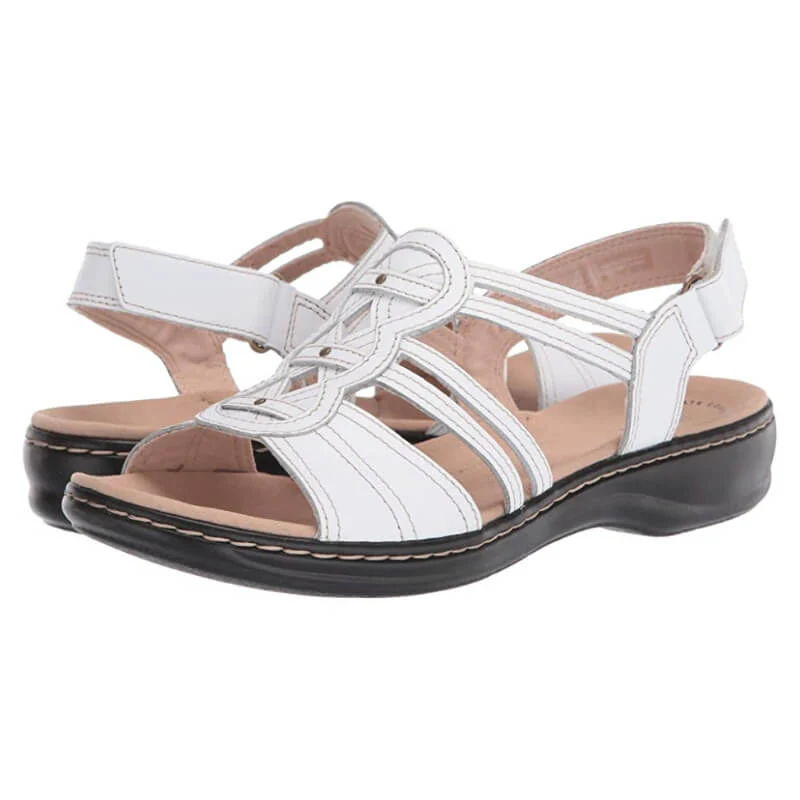 Dames Comfortsandalen – Lichte Wandelsandalen met Klittenband en Stevige Zool