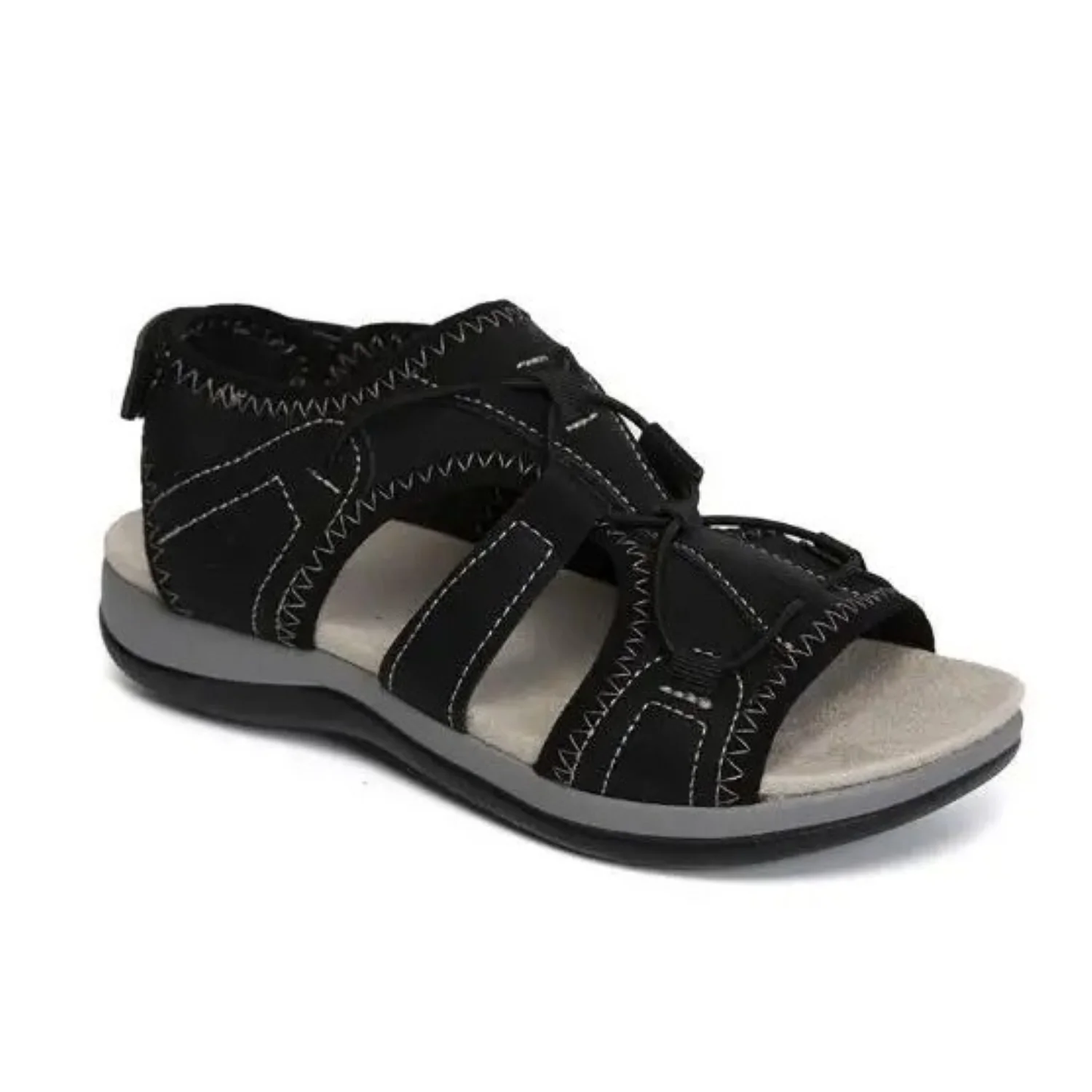Dames Wandelsandalen – Gesloten Teen met Klittenbandsluiting