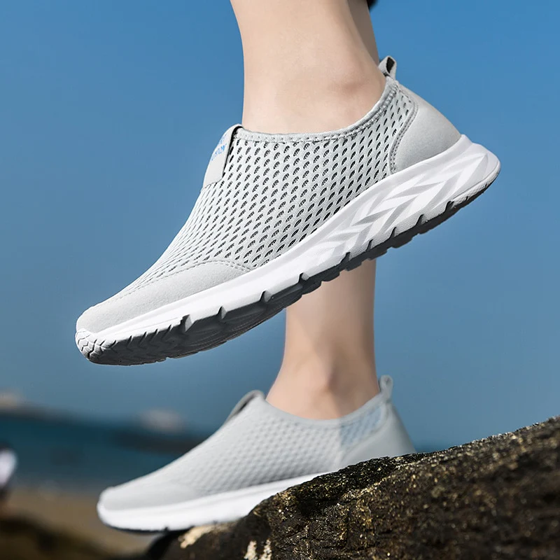 Unisex Sneakers - Ademend Mesh - Instapmodel - Lichtgewicht Zool