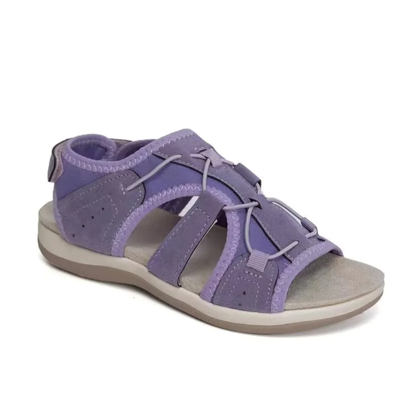 Dames Wandelsandalen – Gesloten Teen met Klittenbandsluiting