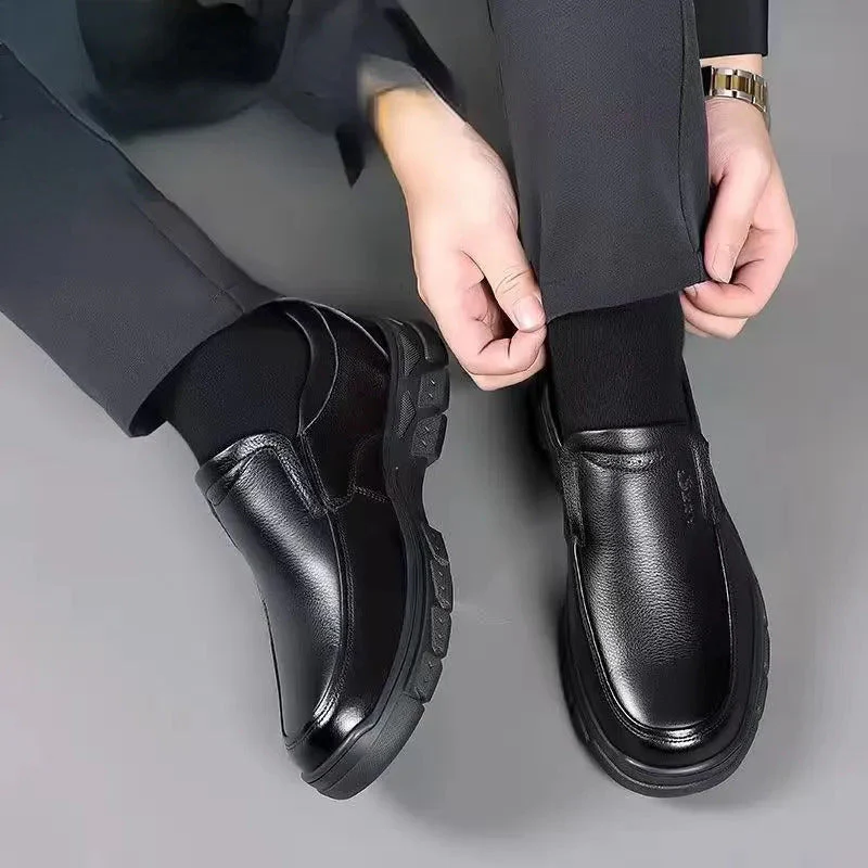 Heren Instapper – Comfortabele Slip-On schoen met Rubberen Zool