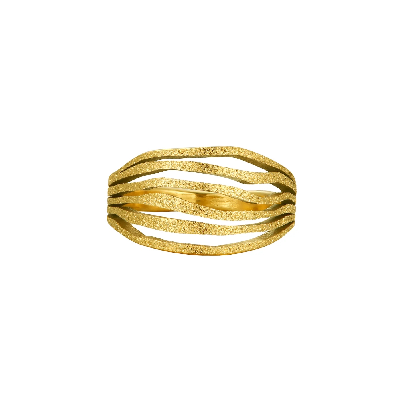 Dames Ring – Gelaagd Ribpatroon