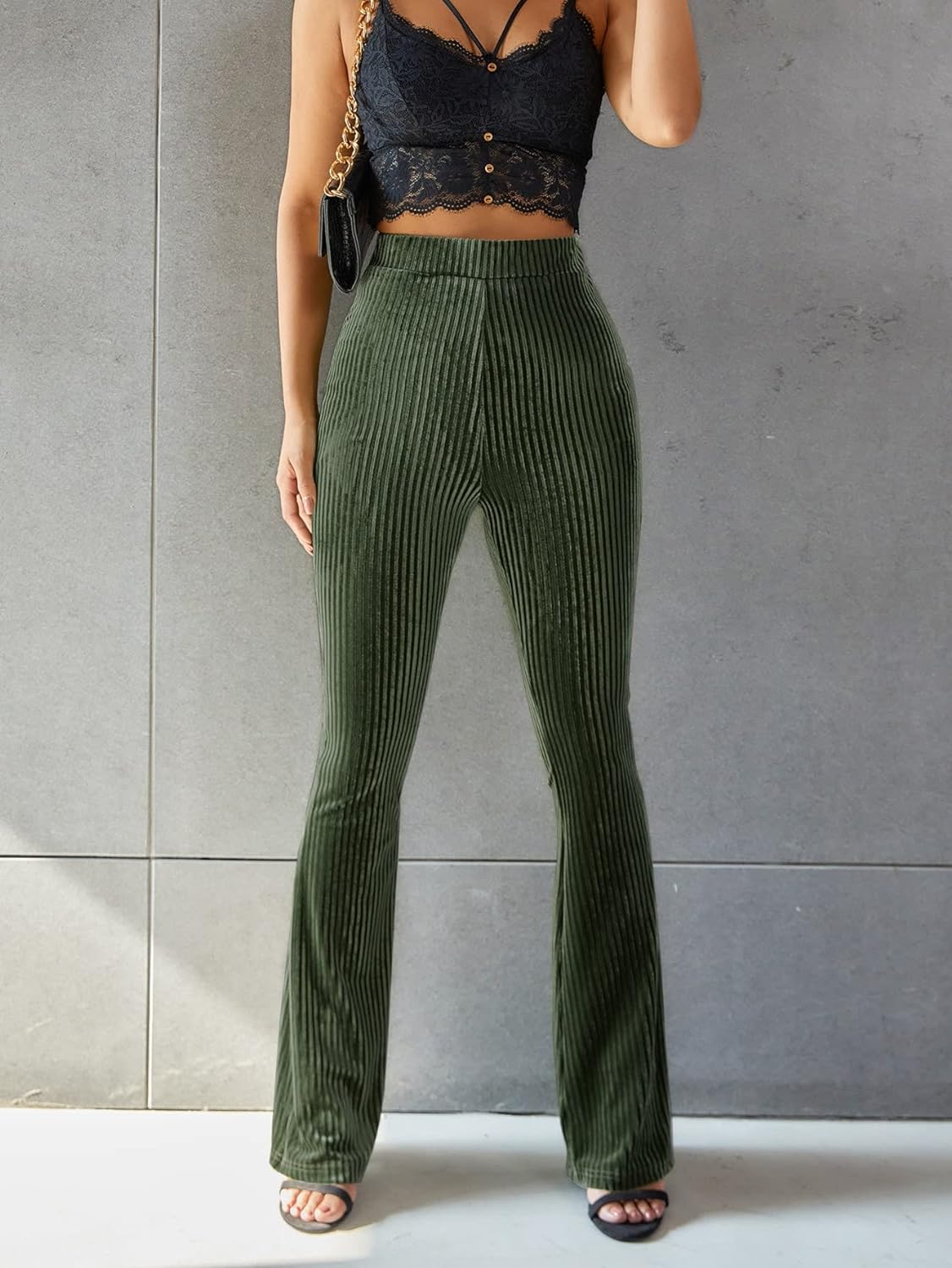 Marvhie - Dames Corduroy Broek