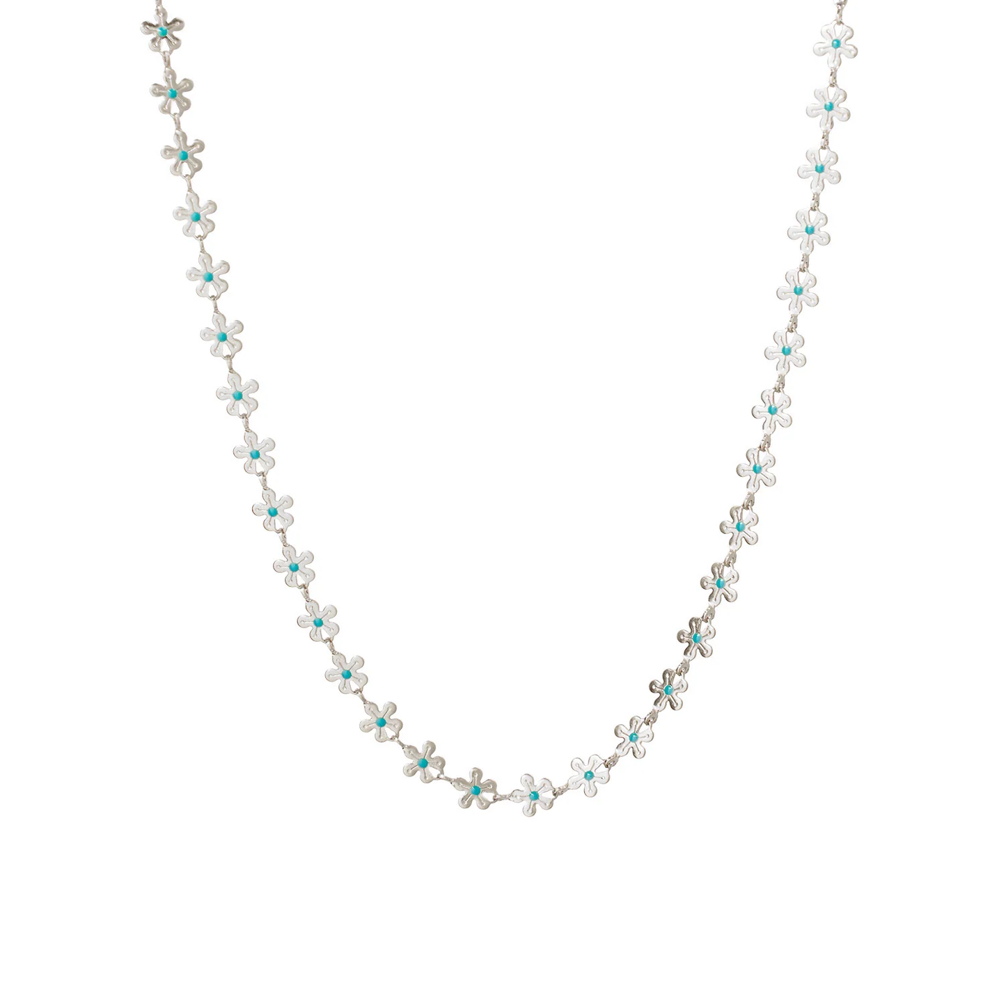 Dames Ketting – Fijne Bloemen Choker