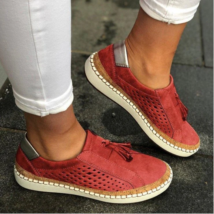 Dames Instappers – Ademend Design met Gevlochten Detail