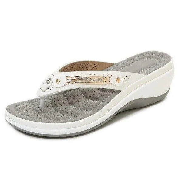 Orthopedische teenslippers met sleehak – Comfort voor elke stap