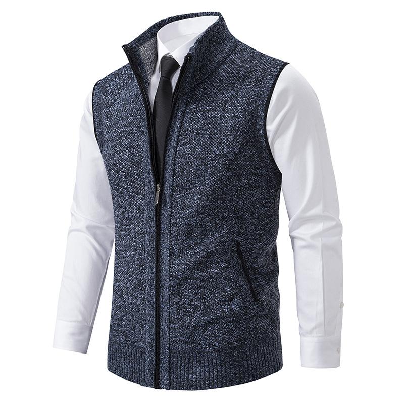 Arno – Mouwloze Vest met Ritssluiting