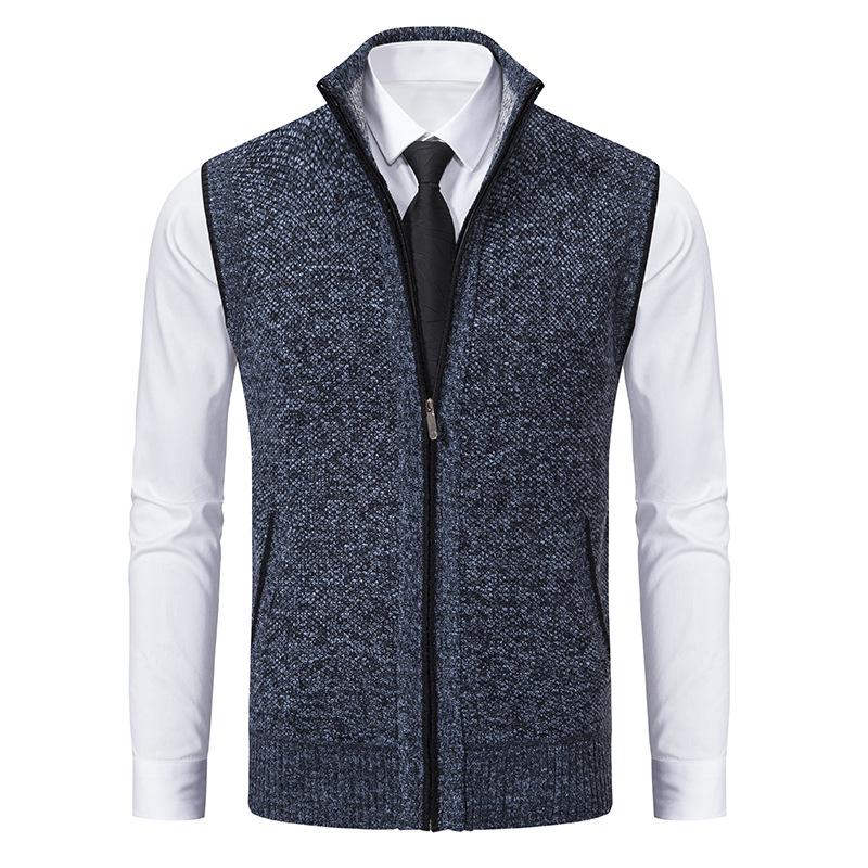Arno – Mouwloze Vest met Ritssluiting