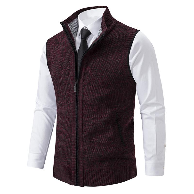 Arno – Mouwloze Vest met Ritssluiting