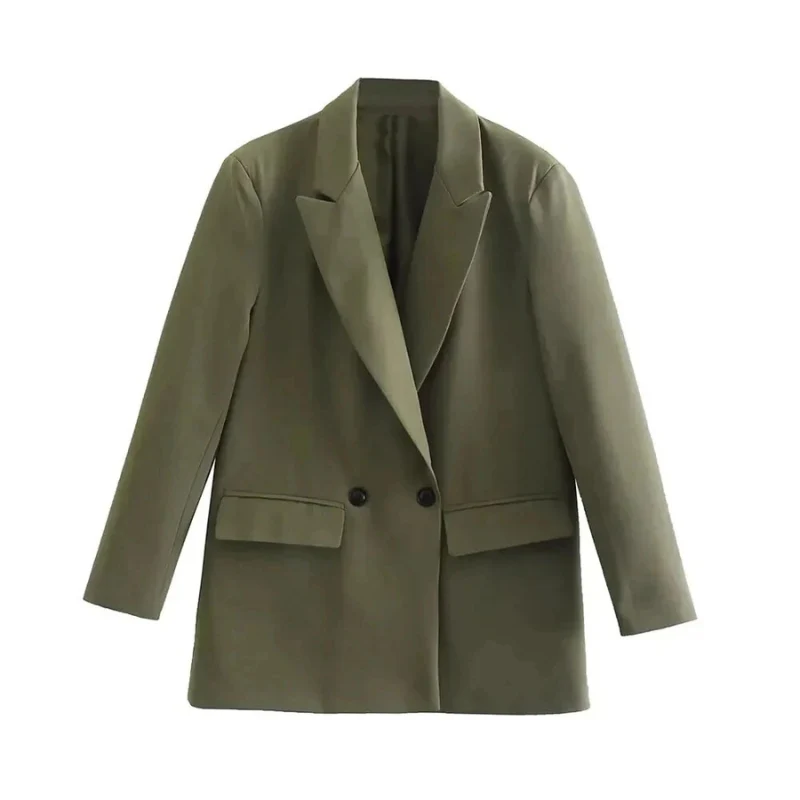 Valerie – Blazer met Dubbele Knoopsluiting