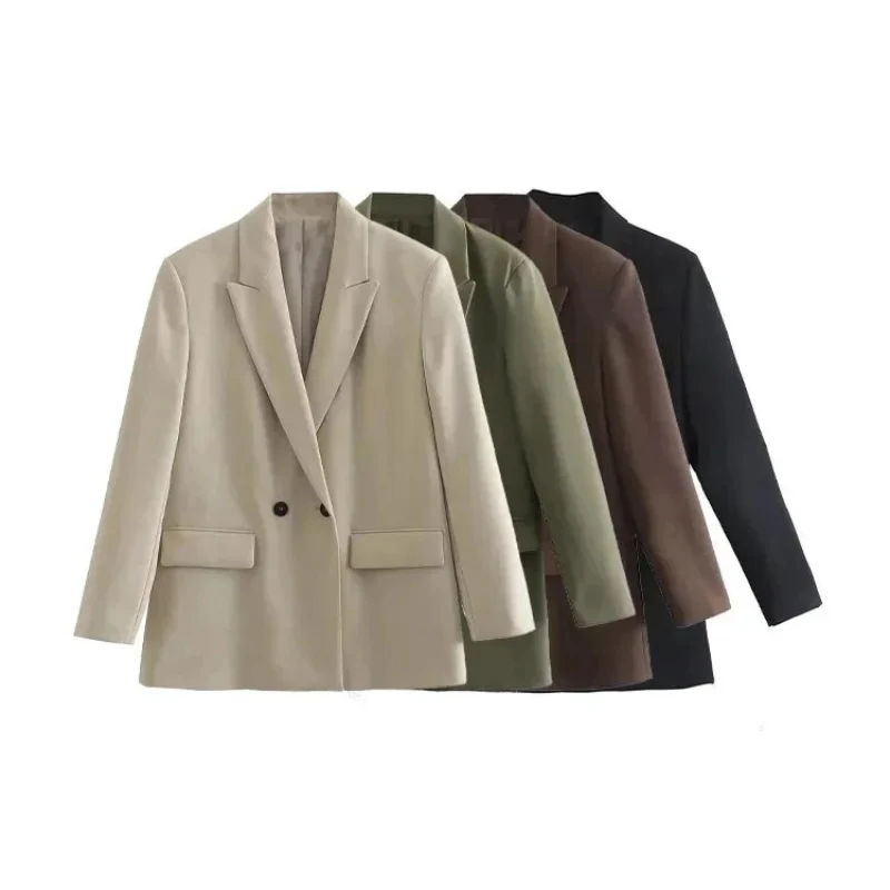 Valerie – Blazer met Dubbele Knoopsluiting