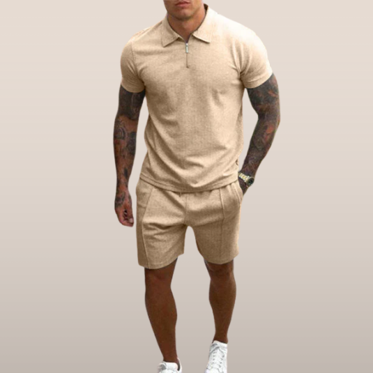 Jens – Zomers Setje met Poloshirt en Short
