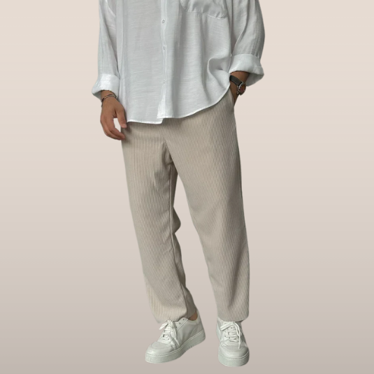 Raf – Ribbroek met Elastische Tailleband