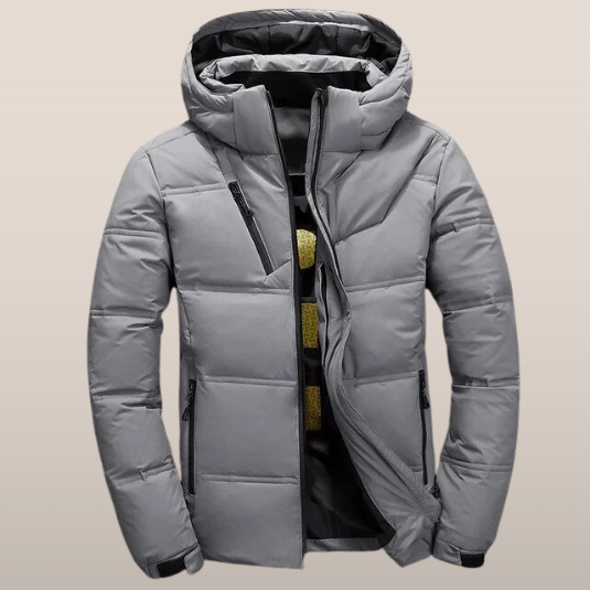 Boris – Gevoerde Winterjas met Capuchon