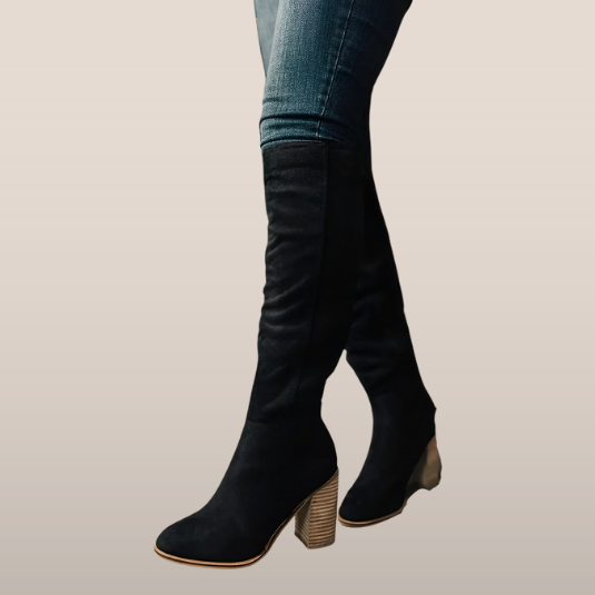 Hoge Dameslaarzen – Overknee Laarzen met Hak