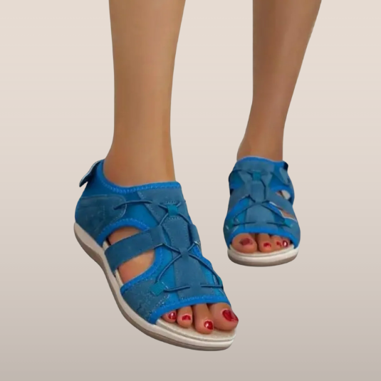 Dames Wandelsandalen – Gesloten Teen met Klittenbandsluiting