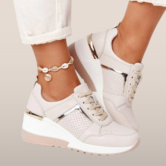 Noëlle – Sneakers met Sleehak