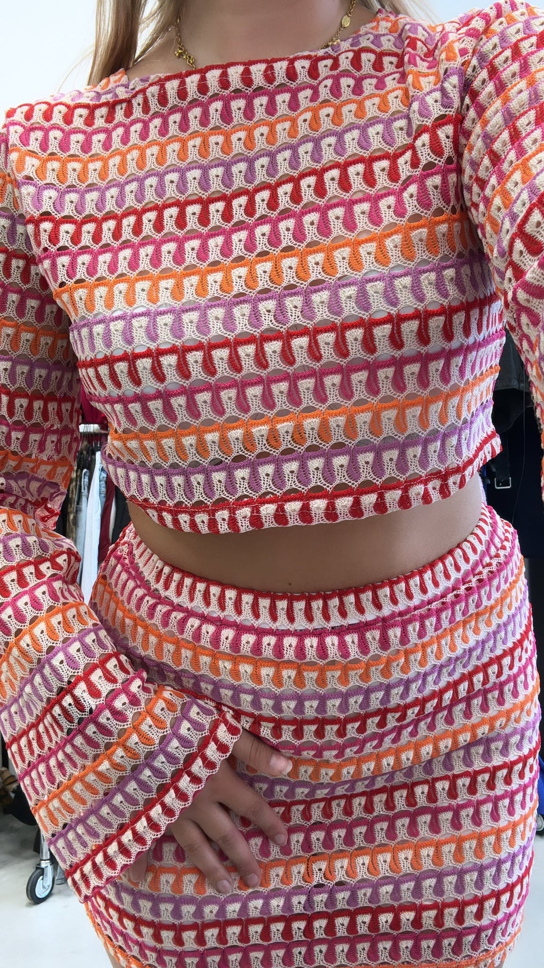Elodie – Gebreide Tweedelige Set