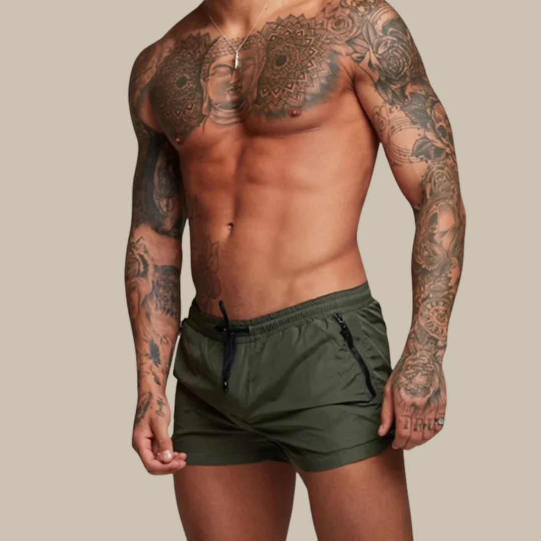 Enzo – Korte Zwemshort met Trekkoord