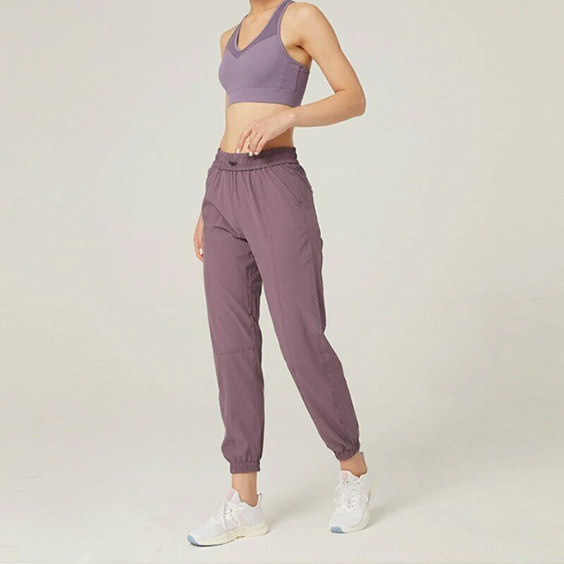 Sportieve Joggingbroek – Lichtgewicht Trainingsbroek met Elastische Boorden