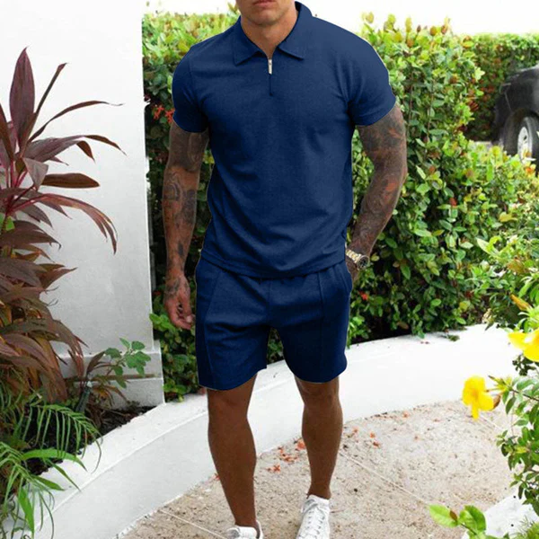 Jens – Zomers Setje met Poloshirt en Short