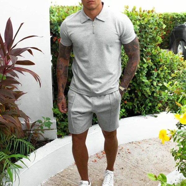 Jens – Zomers Setje met Poloshirt en Short