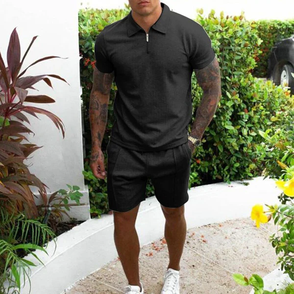 Jens – Zomers Setje met Poloshirt en Short