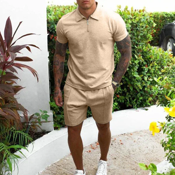 Jens – Zomers Setje met Poloshirt en Short