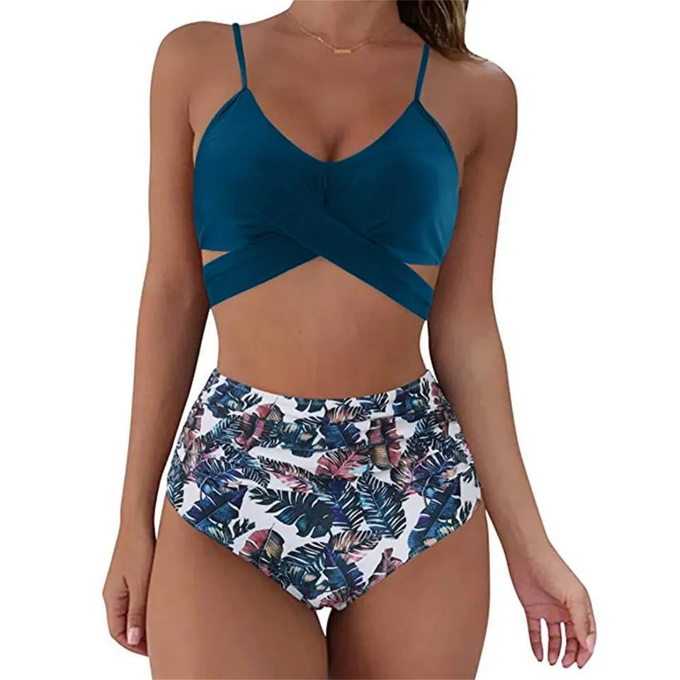 Lina – Bikini Set met Hoge Taille voor Dames