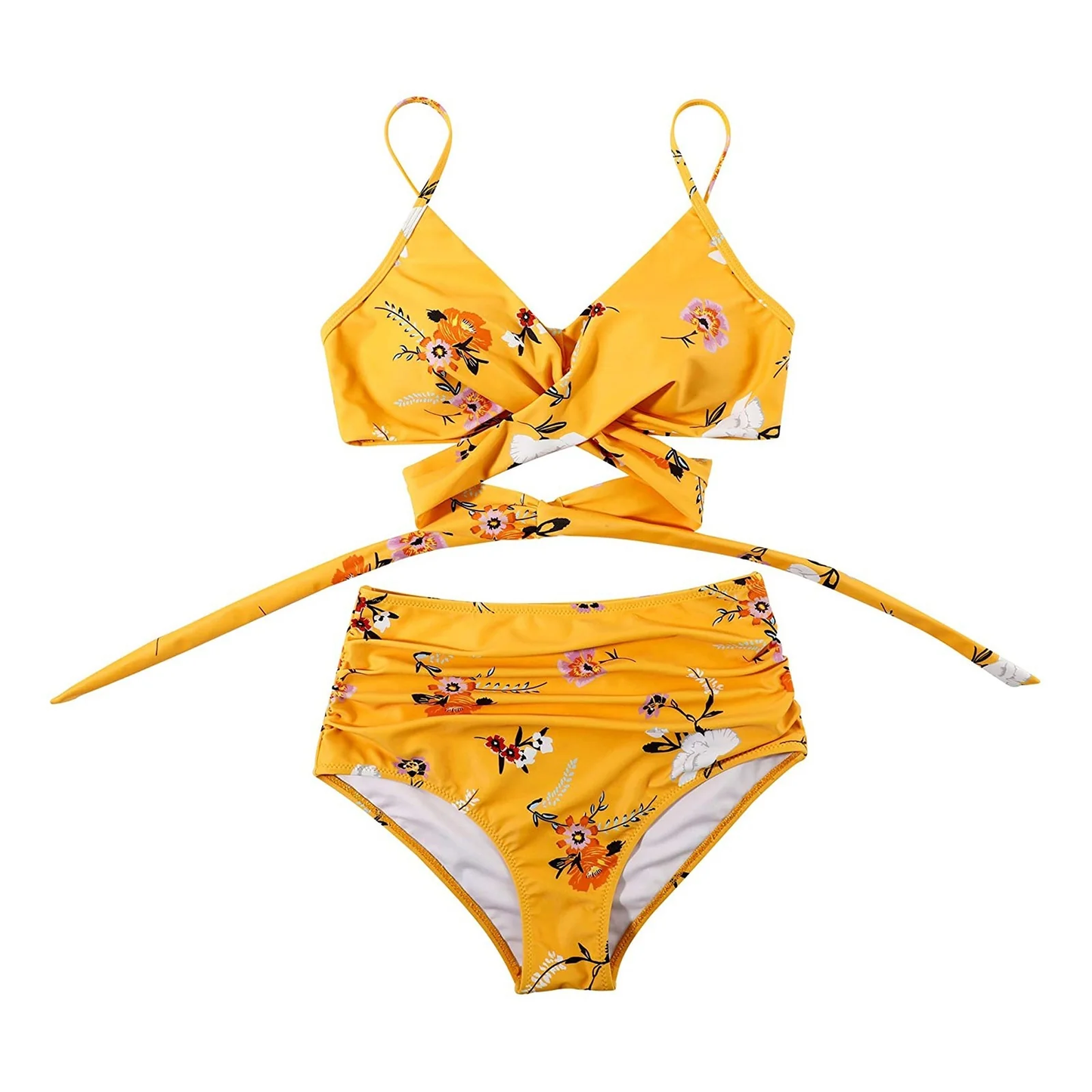 Lina – Bikini Set met Hoge Taille voor Dames