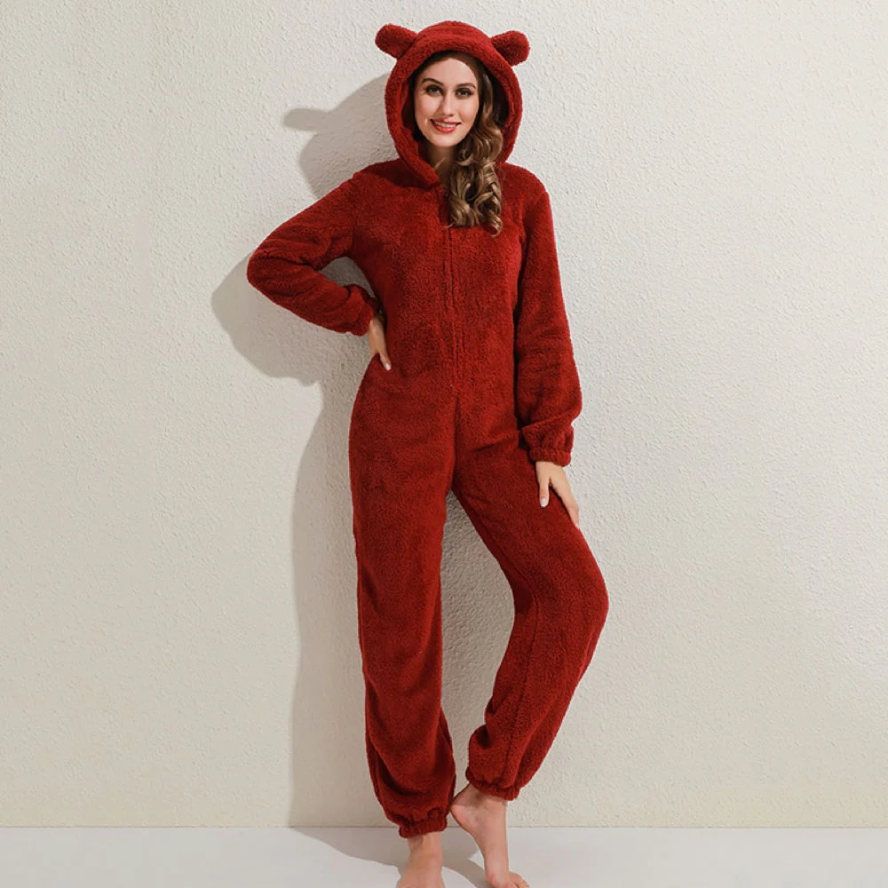 Liv – Zachte Onesie met Capuchon