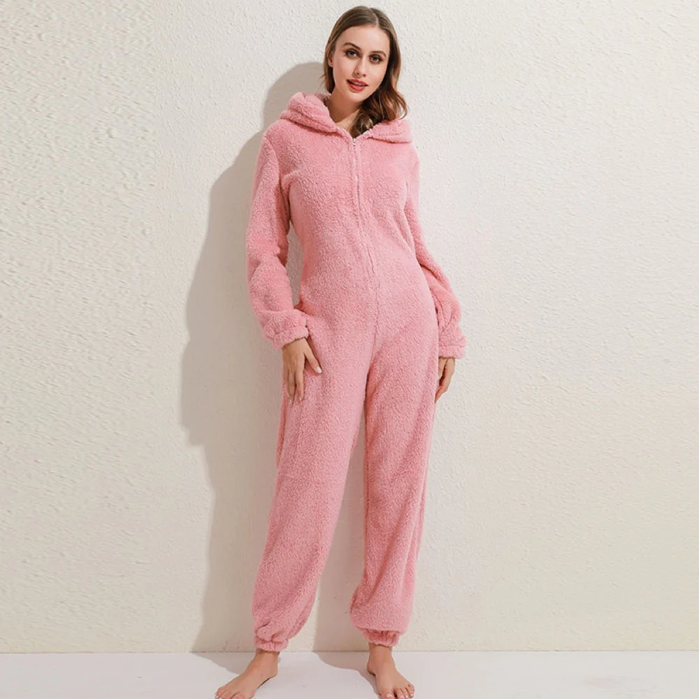 Liv – Zachte Onesie met Capuchon