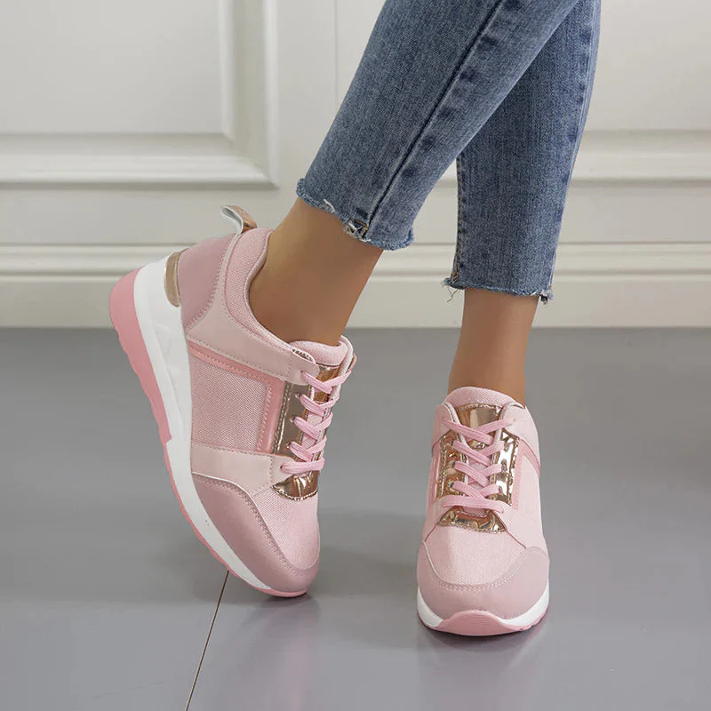 Noëlle – Sneakers met Sleehak