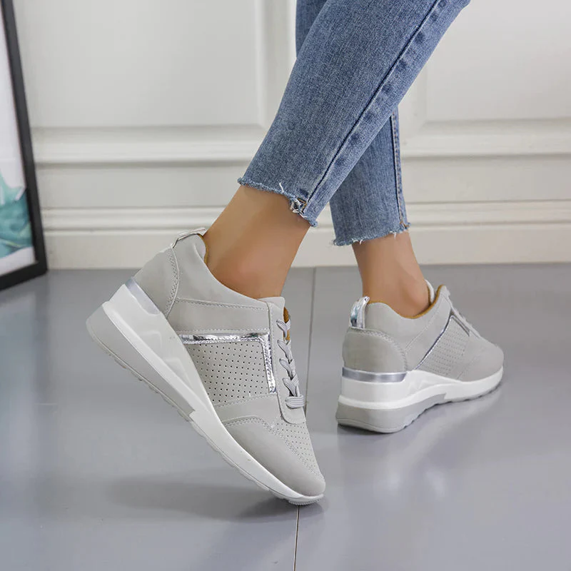 Noëlle – Sneakers met Sleehak