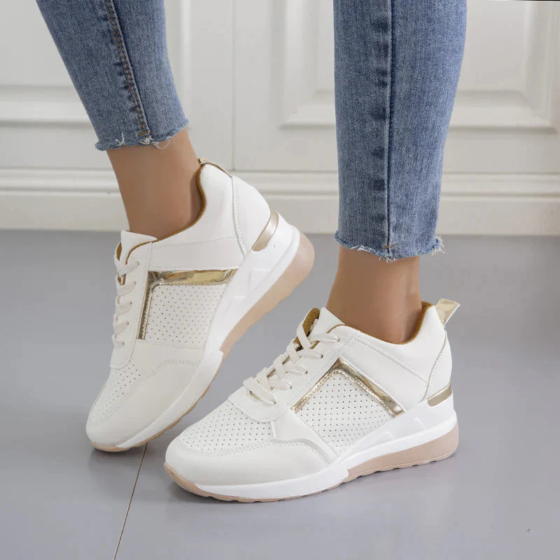 Noëlle – Sneakers met Sleehak