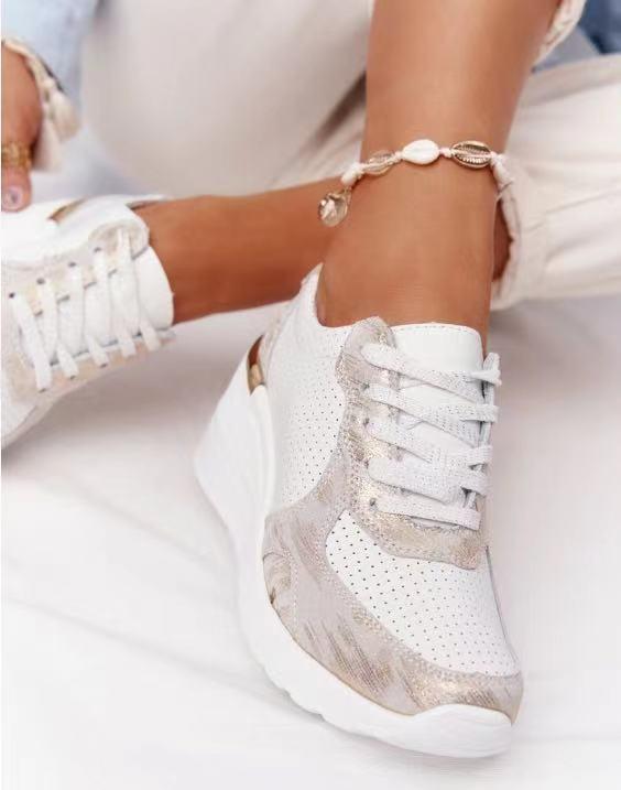 Noëlle – Sneakers met Sleehak
