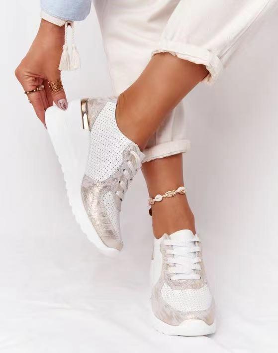 Noëlle – Sneakers met Sleehak