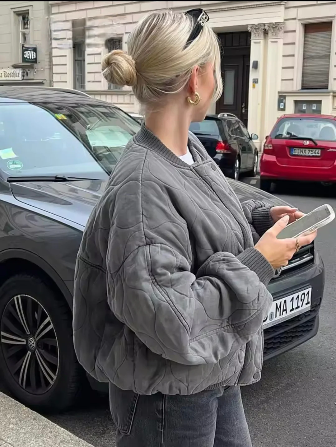 Noor – Gewatteerde Bomberjack