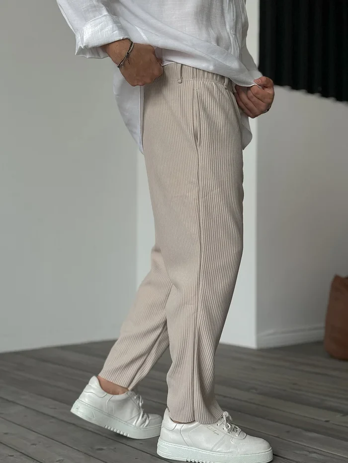 Raf – Ribbroek met Elastische Tailleband